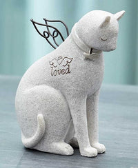 Thumbnail for Angel Memorial Figurine - Cat
