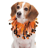 Thumbnail for Aria Halloween Scrunchy-Pompom Party Dog Collar