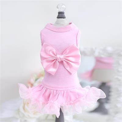 Ballerina Dog Dress - Pink
