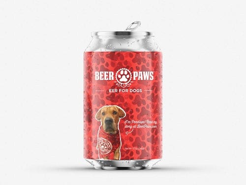 Beer Paws Canned Dog Beverage