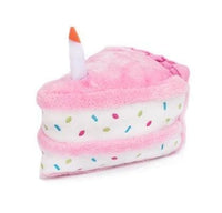 Thumbnail for Birthday Cake Dog Toy - Pink