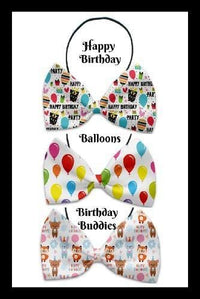 Thumbnail for Birthday Collection Pet Bow Tie
