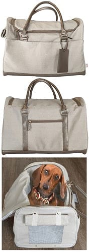Thumbnail for Canvas Duffle Bag Pet Carrier