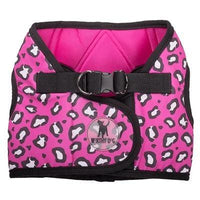 Thumbnail for Cheetah Pink Dog Harness