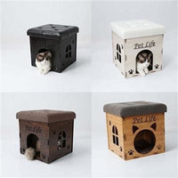 Thumbnail for Foldaway Cat House Furniture Bench