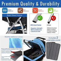 Thumbnail for HPZ Premium Pet Stroller - Sky Blue