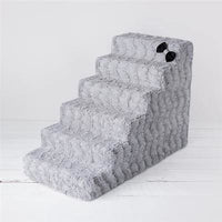Thumbnail for Luxury Pet Stairs - Dove Grey