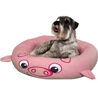 Thumbnail for Piggy Dog Bed - Round