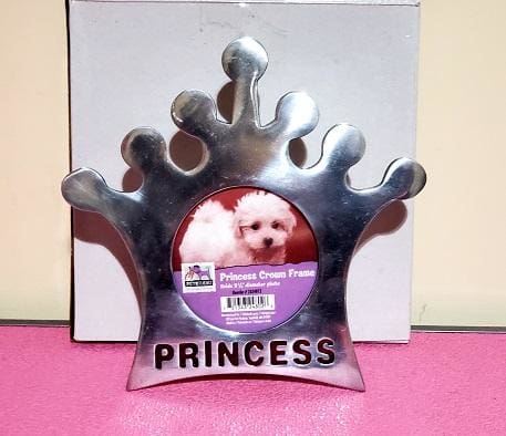 Princess Crown Dog Picture Frame