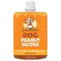 Thumbnail for Pouch of Dilly's Poochie Butter Dog Peanut Butter on a white background