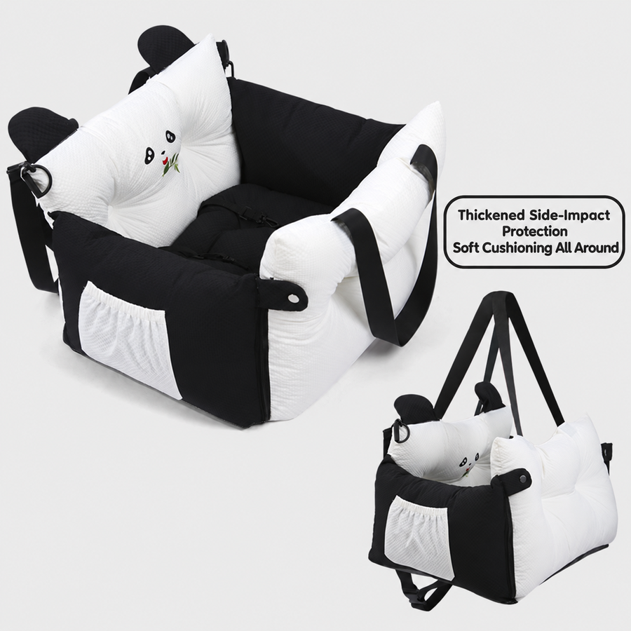 2-in-1 Pet Car Booster Seat & Carrier Bag