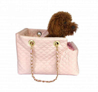 Thumbnail for Kate Quilted Carrier, Light Matte Pink