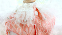 Thumbnail for Blush Sakura Princess Dog Dress – Luxury Pink Floral