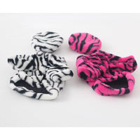 Thumbnail for Pet Faux Fur Coat Plush Outfit with Hat Zebra Print