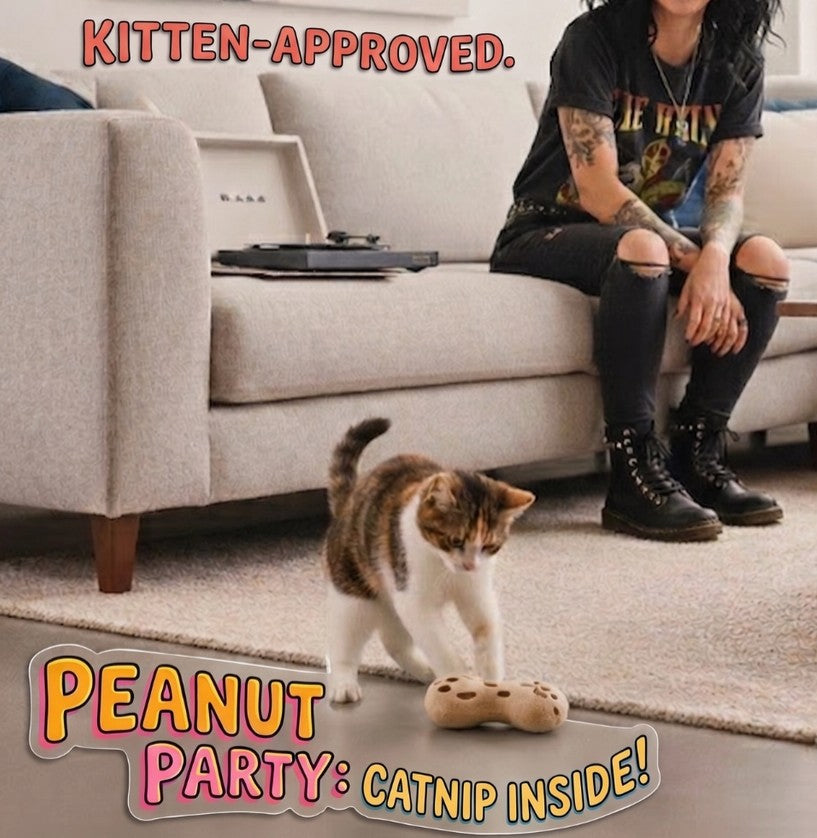 Smokey's Stash Catnip Filled Peanuts