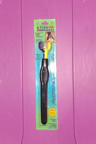 Triple Pet Classic Pet Toothbrush