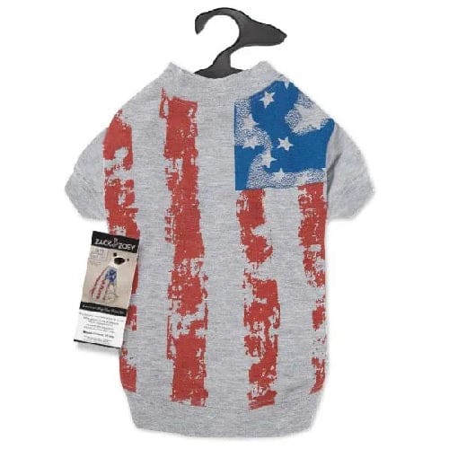 America’s Pup Flag Print Dog Tee