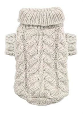 Angora Cable Knit Sweater