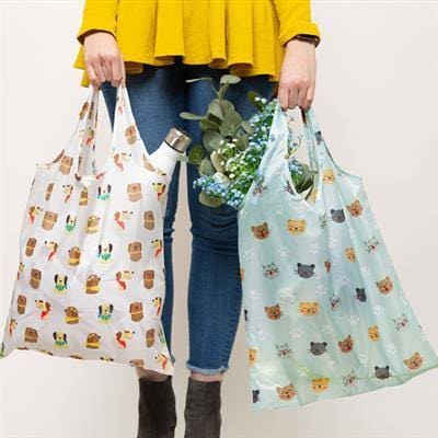 Animal Design Reusable Tote Bags