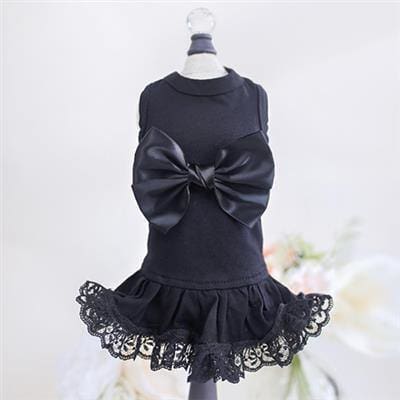 Ballerina Dog Dress-Black