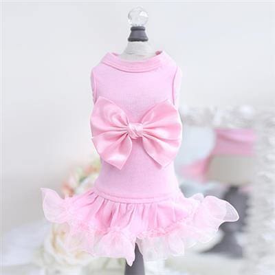 Ballerina Dog Dress-Pink