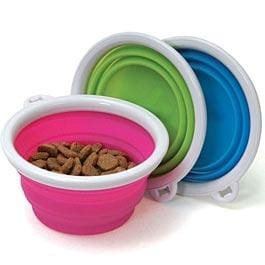 Bamboo Collapsible Silicone Travel Bowls