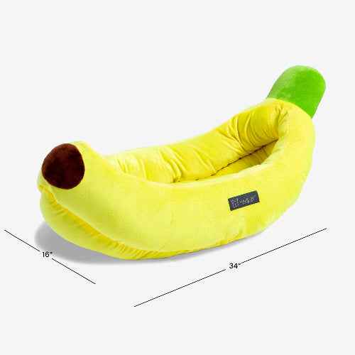 Banana Bed for Dogs & Cats