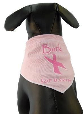 Bark for A Cure Scarf in Pink