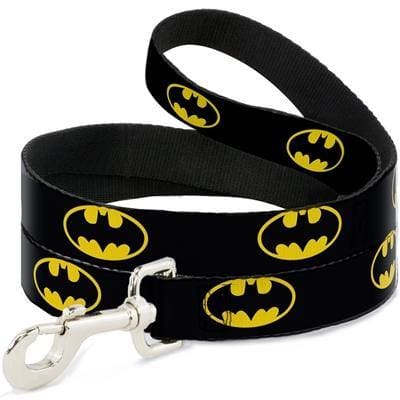 Batman Shield Black Yellow Leash