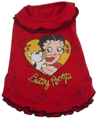 red betty boop dress Betty Boop Midi Dress SMALL