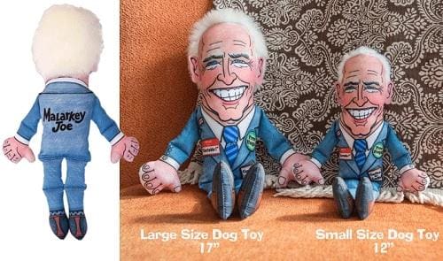 Biden Parody Chew Dog Toy