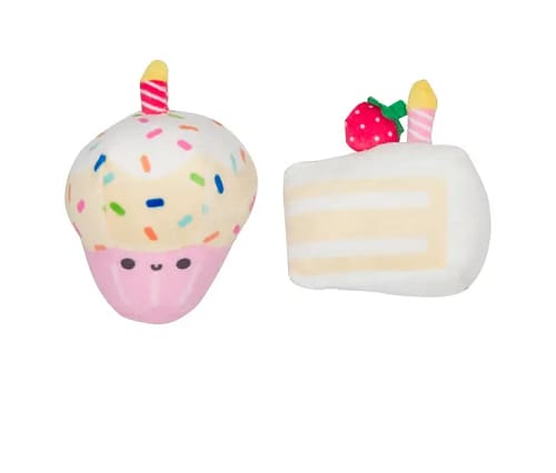 Birthday Cake Cat Toy