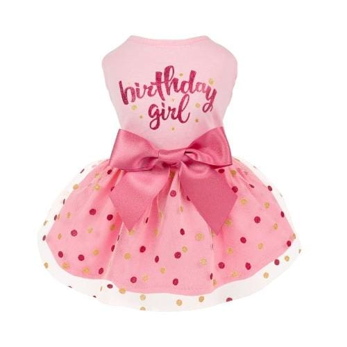 Birthday Girl Tulle Dog Dress