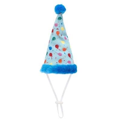 Birthday Party Dog Hat - Blue