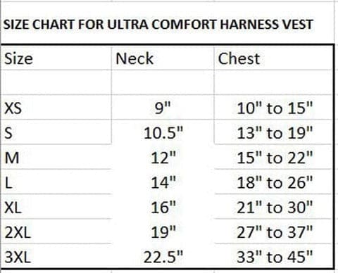 Black Crown Dog Harness