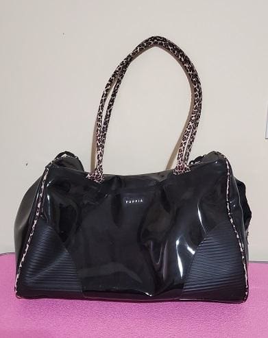 Black Leopard Pet Carrier