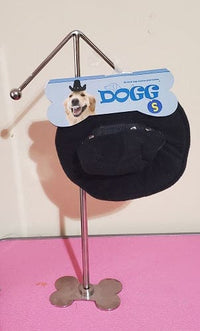 Thumbnail for Black Studded Cowboy Dog Hat