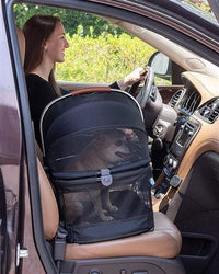 Thumbnail for Black VIEW 360 Pet Carrier/Car Seat