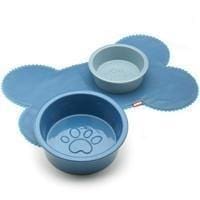Blue Bone Shaped Placemat
