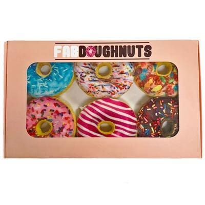 Box of Doughnuts Plush Toy