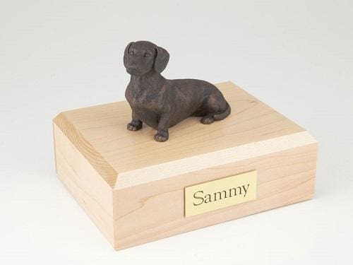 Bronze Dog Urn - Dachshund