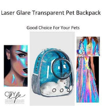 Thumbnail for Bubble Pet Carrier- Laser Blue