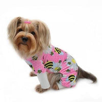 Thumbnail for Bumblebee and Flowers Dog Pajamas