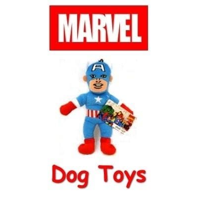 Captain America Dog Toy