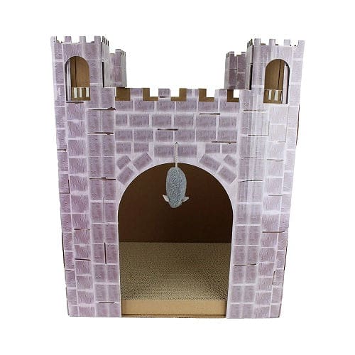Castle Cat Scratcher - Grey