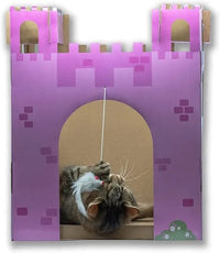 Thumbnail for Castle Cat Scratcher - Pink