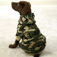 Thumbnail for Casual Canine Camo Dog Hoodie