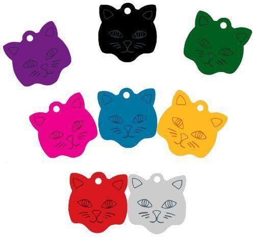 Cat Face ID Tags