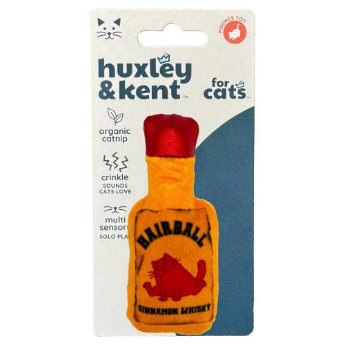 Cat Hairball Cinnamon Whiskey Catnip Toy