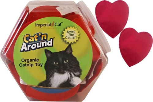 Catnip Heart Cat Toys (2)